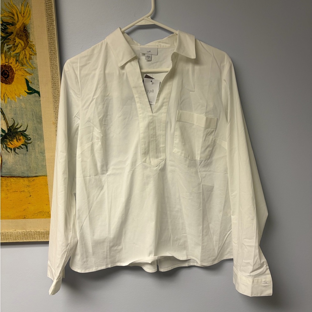 J. Jill white top